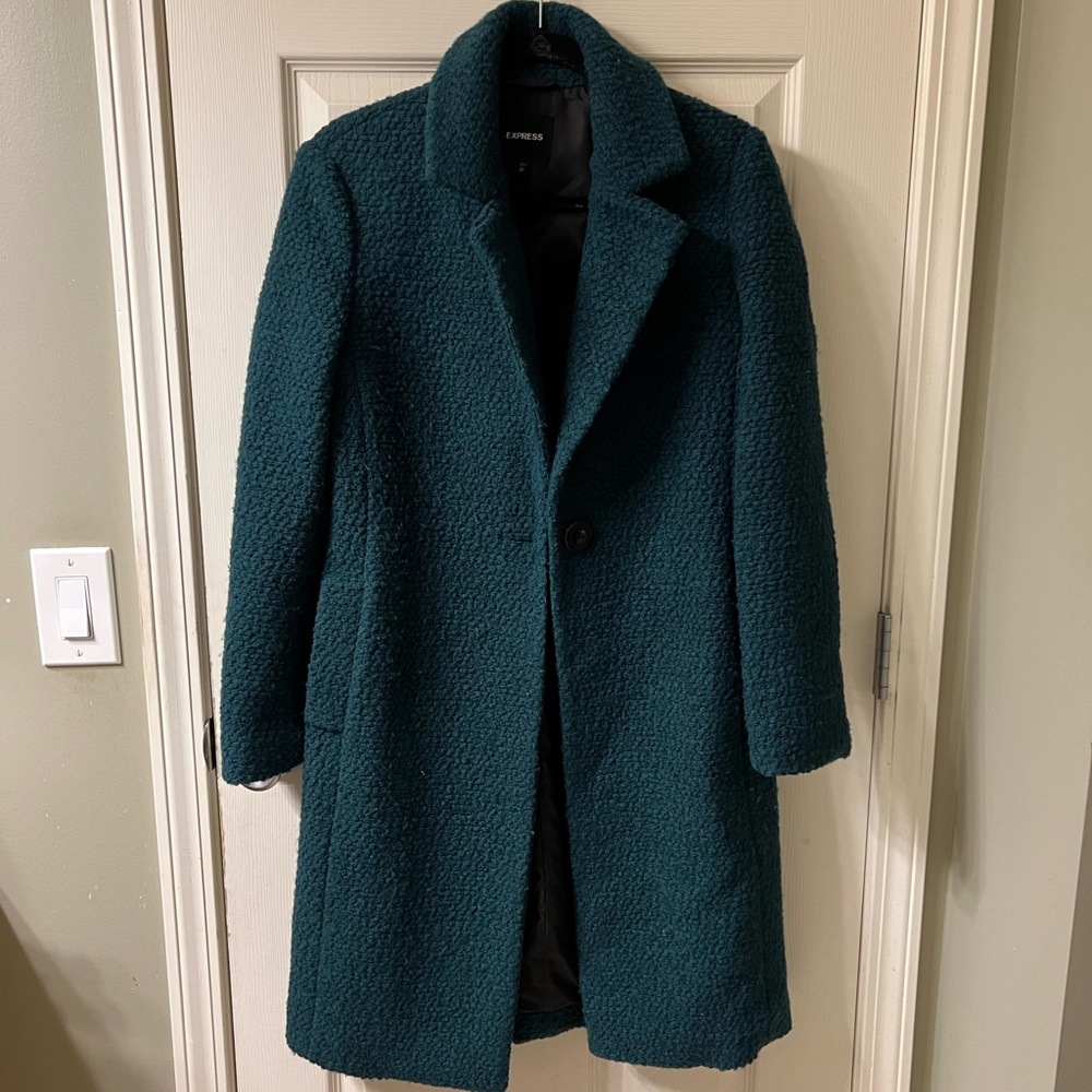 Long Green Coat